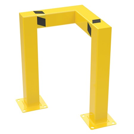 Vestil SQUARE TRIPLE ELBOW 5" GUARD 24"LX36"H TEG-SQ-24-36-5